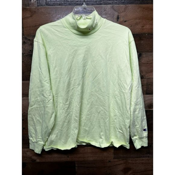 Champion Reverse Weave Men's Mock Neck Long Sleeve Size X-Large‎ - Picture 1 of 3